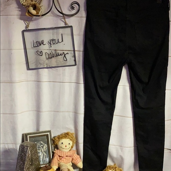 Old Navy; Black; Rockstar; Jeans; Pants; 10 Petite - Picture 2 of 7